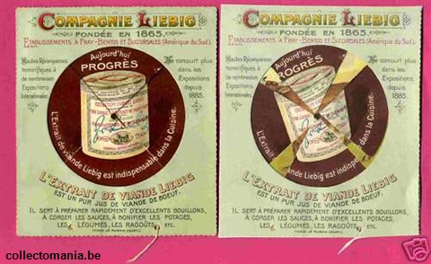 Chromo Trade Card Liebig ficelles 